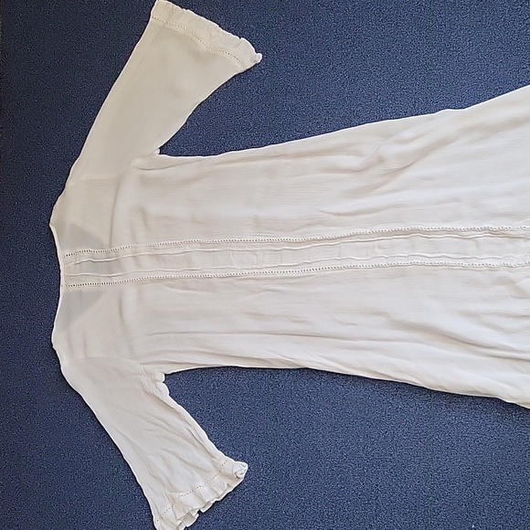 White see through cover up dress - Picture 6 of 7